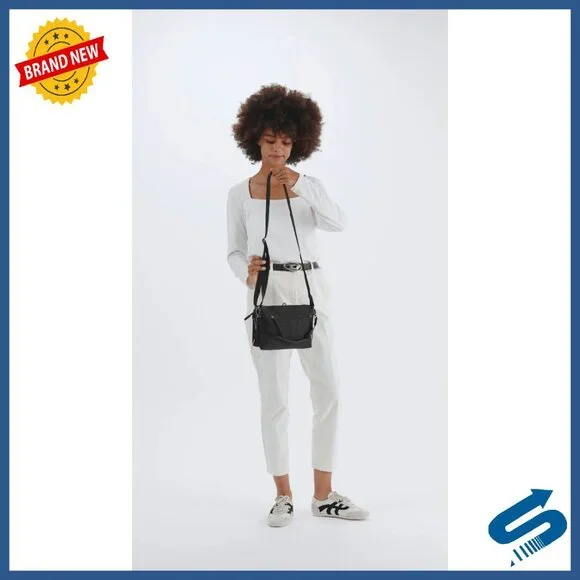 Small Anti-Theft Crossbody Bag, Lightweight, RFID Protected, 9.5x7.5x3.5